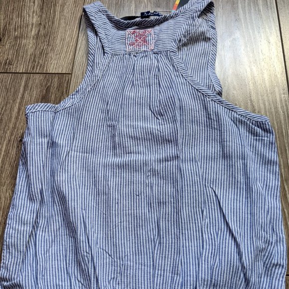 [KIDS 2/$40] NWT Toddler Girl (4T) - SOURIS MINI Pinstriped Romper - Picture 6 of 7